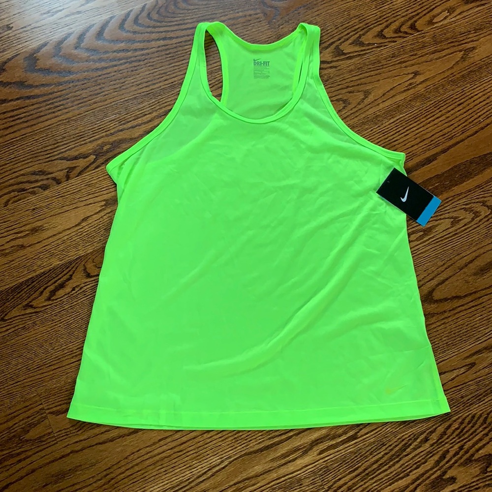 Nike neon tank